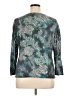 Coldwater Creek Teal 3/4 Sleeve Top Size 1X - photo 2