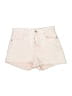7 For All Mankind Pink Denim Shorts Size 26 waist (estimated) - photo 1