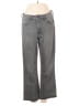 L'Agence Chevron-herringbone Gray Jeans Size 27 waist - photo 1