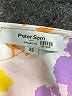 Peter Som 100% Recycled Polyester Floral Orange Short Sleeve Blouse Size XS - photo 7