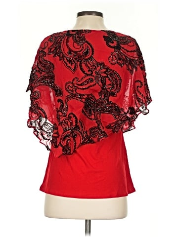 JM Studio Short Sleeve Blouse (view 2)