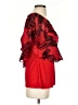 JM Studio Red Short Sleeve Blouse Size S - photo 4