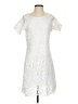 Blanc du Nil 100% Polyester White Cocktail Dress Size EU 36 / US 6 - photo 1