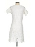 Blanc du Nil 100% Polyester White Cocktail Dress Size EU 36 / US 6 - photo 2
