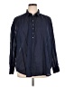 Vineyard Vines Solid Blue Long Sleeve Button-Down Shirt Size XL - photo 1