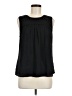 Pale Sky 100% Polyester Black Sleeveless Blouse Size M - photo 1