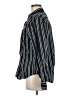 Old Navy 100% Cotton Stripes Black Long Sleeve Button-Down Shirt Size M - photo 5