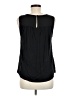 Pale Sky 100% Polyester Black Sleeveless Blouse Size M - photo 2