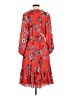 Talbots Floral Red Casual Dress Size M - photo 2
