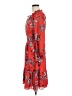 Talbots Floral Red Casual Dress Size M - photo 5