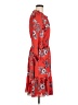 Talbots Floral Red Casual Dress Size M - photo 4