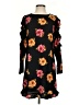 Nicole Miller 100% Polyester Floral Black Casual Dress Size 4 - photo 1