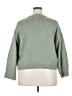 Abercrombie & Fitch Solid Green Pullover Sweater Size XXL - photo 2