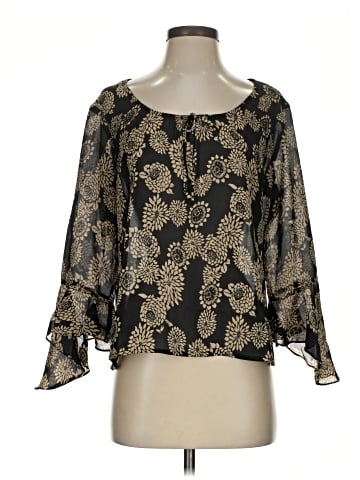 Notations 3/4 Sleeve Blouse (view 1)