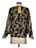 Notations 100% Polyester Gold 3/4 Sleeve Blouse Size S - photo 2