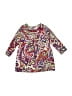 Hanna Andersson Paisley Purple 3/4 Sleeve Top Size 100 cm / US 3-4 - photo 1