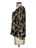 Notations 100% Polyester Gold 3/4 Sleeve Blouse Size S - photo 5