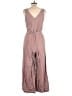 Old Navy 100% Tencel Solid Brown Jumpsuit Size M (tall) - photo 2
