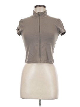 Golden Aritzia Short Sleeve Turtleneck