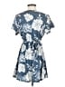 Unbranded Print Blue Casual Dress Size S - photo 2