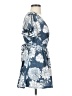 Unbranded Print Blue Casual Dress Size S - photo 4