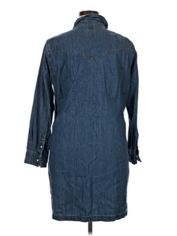 Lee 3/4 Sleeve Button-Down Shirt (view 2)