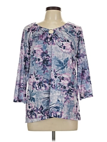 Allison Daley 3/4 Sleeve Blouse (view 1)