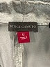 Vince Camuto 100% Polyester Metallic Silver Casual Pants Size 12 - photo 4