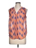 Pixley Orange Sleeveless Blouse Size L - photo 1