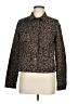 Nine West Animal Print Brown Jacket Size M - photo 1