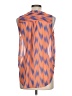 Pixley Orange Sleeveless Blouse Size L - photo 2