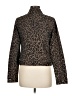Nine West Animal Print Brown Jacket Size M - photo 2
