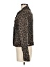 Nine West Animal Print Brown Jacket Size M - photo 5