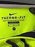 Nike 100% Polyester Yellow Green Pullover Hoodie Size M - photo 7