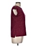 MICHAEL Michael Kors Animal Print Burgundy Short Sleeve Top Size M - photo 4