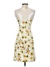 Necessary Objects Print Yellow Cocktail Dress Size 3 - photo 2