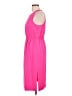 J.Crew 100% Polyester Solid Pink Casual Dress Size 10 (petite) - photo 5