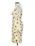 Necessary Objects Print Yellow Cocktail Dress Size 3 - photo 5