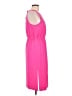 J.Crew 100% Polyester Solid Pink Casual Dress Size 10 (petite) - photo 4
