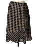 DressBarn Houndstooth Brown Casual Skirt Size 10 - photo 1