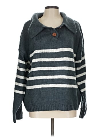 Listicle Pullover Sweater (view 1)