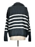 Listicle 100% Acrylic Stripes Teal Pullover Sweater Size L - photo 2