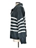 Listicle 100% Acrylic Stripes Teal Pullover Sweater Size L - photo 5