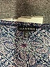 Hannah 100% Rayon Blue 3/4 Sleeve Blouse Size M - photo 7