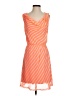 Express Stripes Orange Cocktail Dress Size S - photo 1