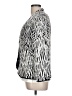 Leslie Fay 100% Polyester Animal Print Silver Blazer Size L - photo 5