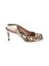Stuart Weitzman 100% Leather Ivory Heels Size 7 1/2 - photo 1