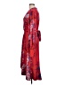 Hale Bob Paisley Red Cocktail Dress Size L - photo 5