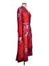 Hale Bob Paisley Red Cocktail Dress Size L - photo 4