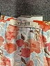 Vivilli Floral Orange Short Sleeve Blouse Size XL - photo 7